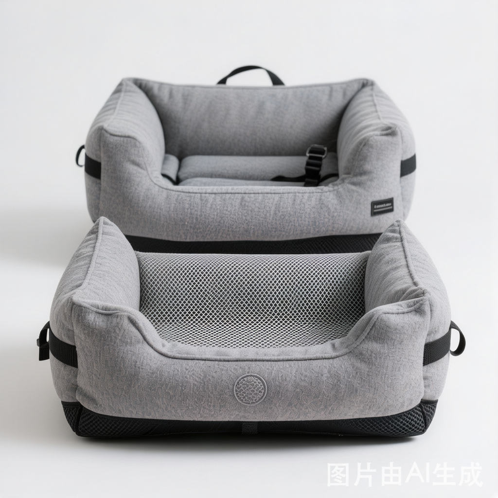 Waterproof ISOFIX Dog Car Seat Bed with LATCH System - First Class