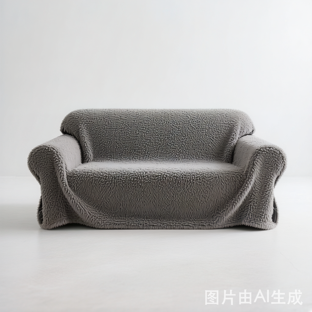 Skin-Friendly Breathable Chenille Sofa Protection Scratch-Resistant Non-Slip Couch Cover