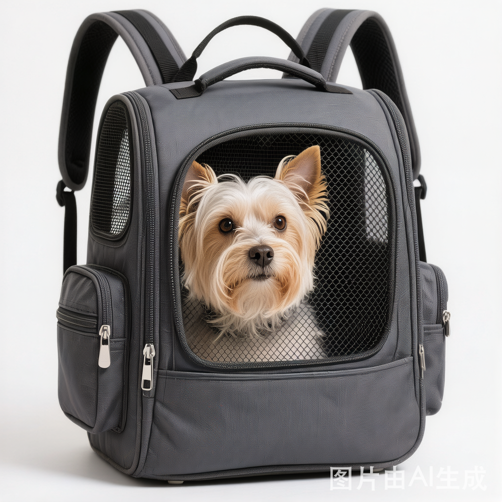 Spine-Friendly Horizontal Dog Backpack Carrier with Adjustable Padded Straps - Legs-Out Comfort