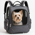 Spine-Friendly Horizontal Dog Backpack Carrier with Adjustable Padded Straps - Legs-Out Comfort