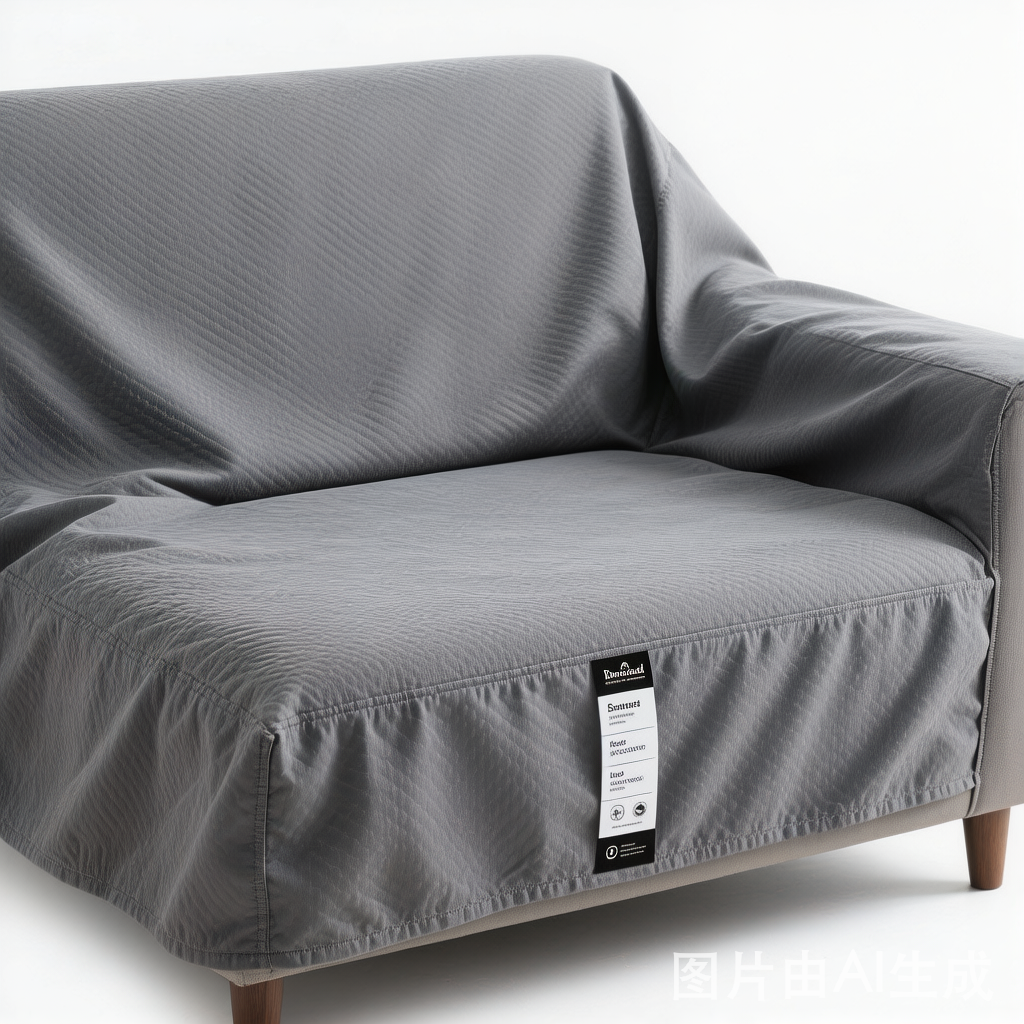 Waterproof Antimicrobial Simple Chenille Fabric Anti-scratch Outdoor Couch Cover