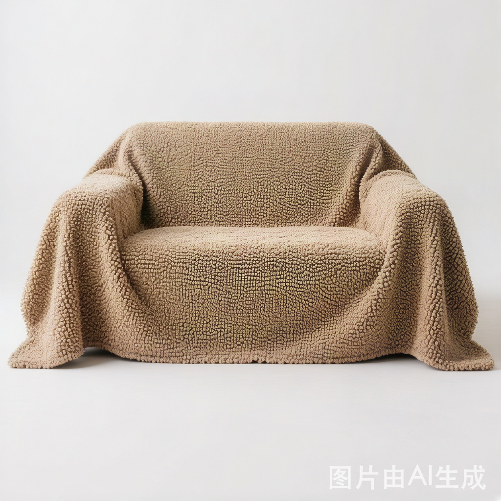 Water-Repellent Brushed Fabric All-Season Breathable Non-Slip Couch Cover