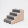 Retro Pixel Handcrafted Foldable Pet Stairs With Storage - Blocky PawGame