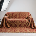 Retro Jacquard Pattern Full-Coverage Sofa Protector Magic Couch Cover