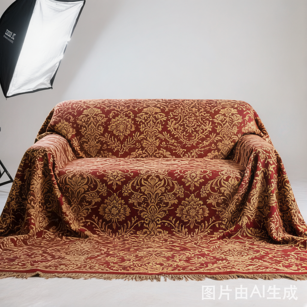Retro Jacquard Pattern Full-Coverage Sofa Protector Magic Couch Cover