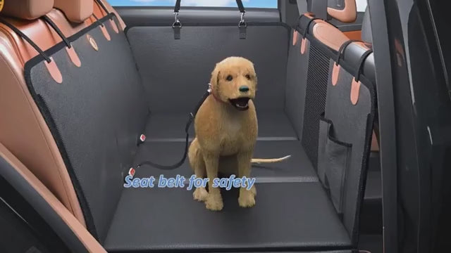 Premium Pet Car Seat Cover — Heavy Duty Back Seat Protector